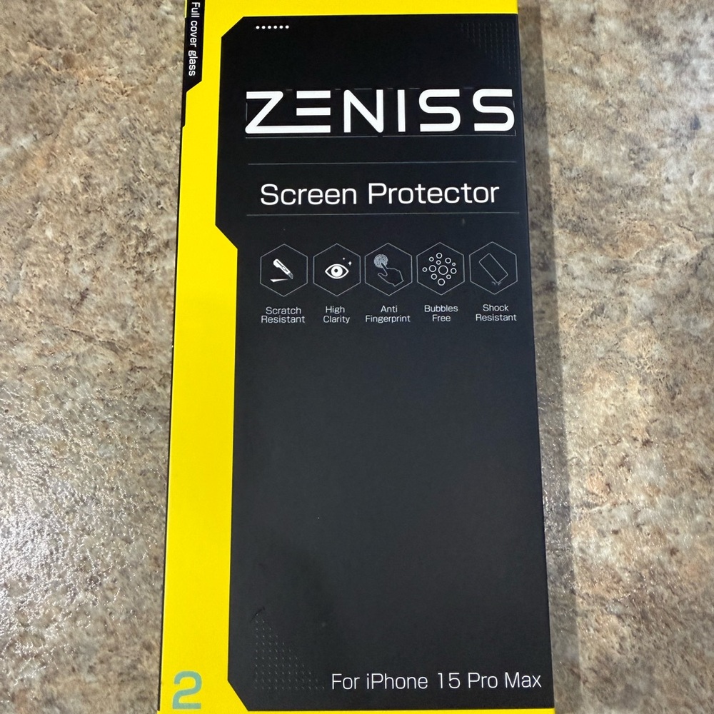 Zeniss IPhone 15 Pro Max Screen Protectors